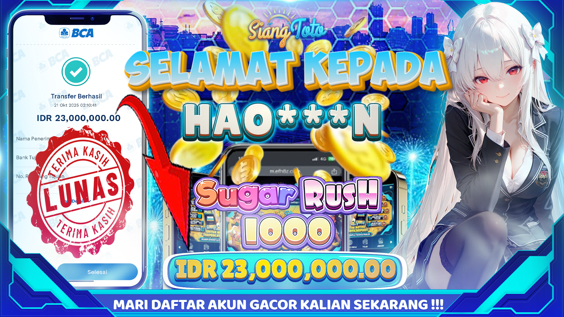 BUKTI JACKPOT SIANGTOTO