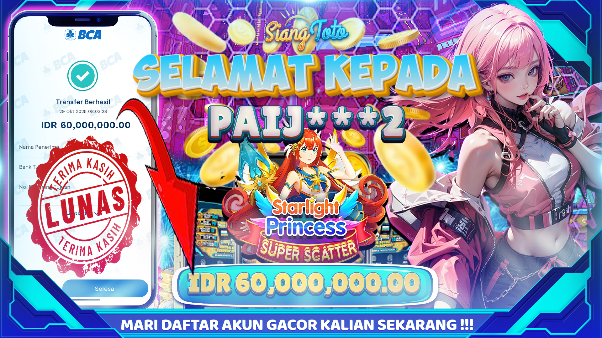 BUKTI JACKPOT SIANGTOTO