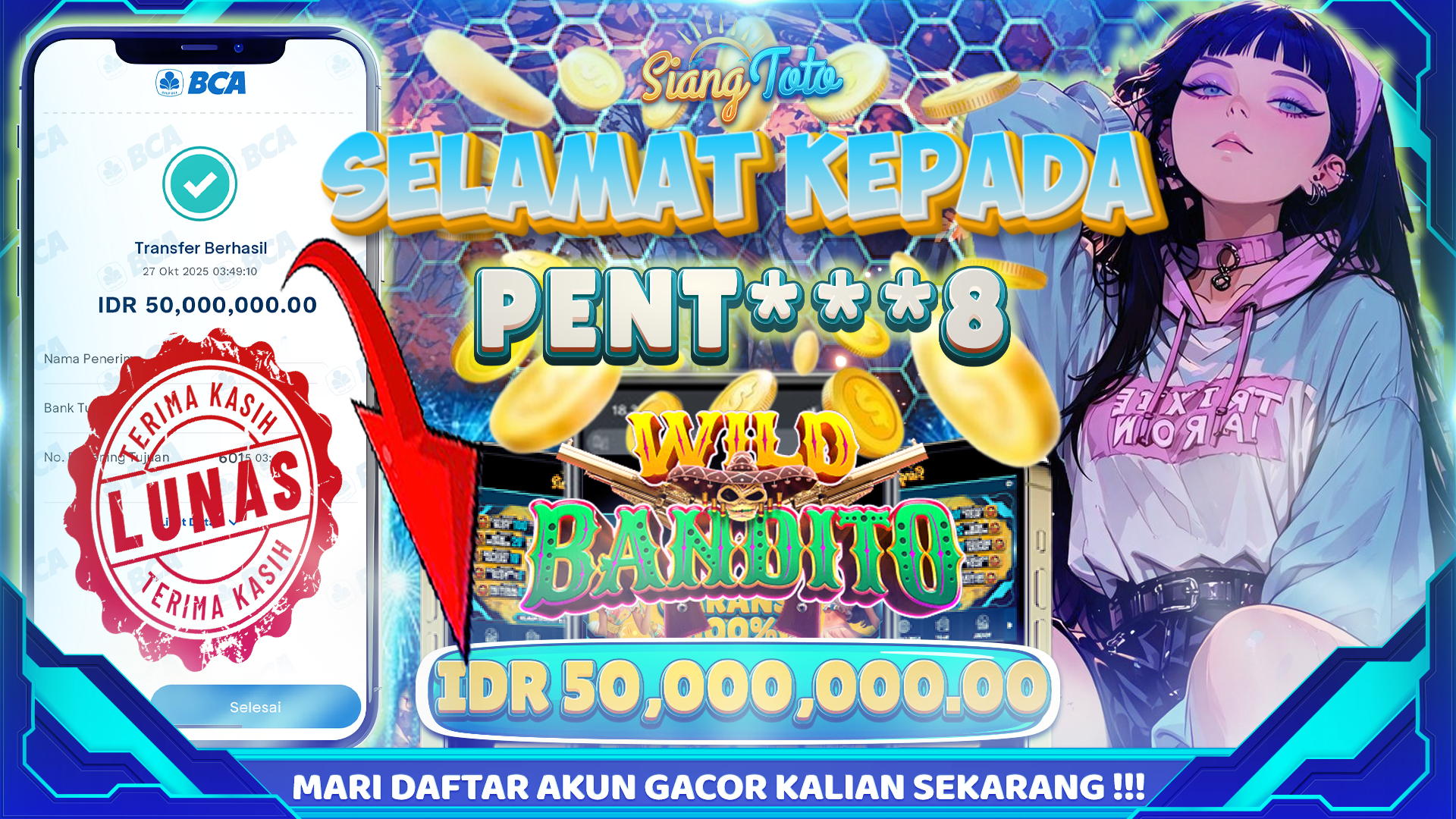 BUKTI JACKPOT SIANGTOTO