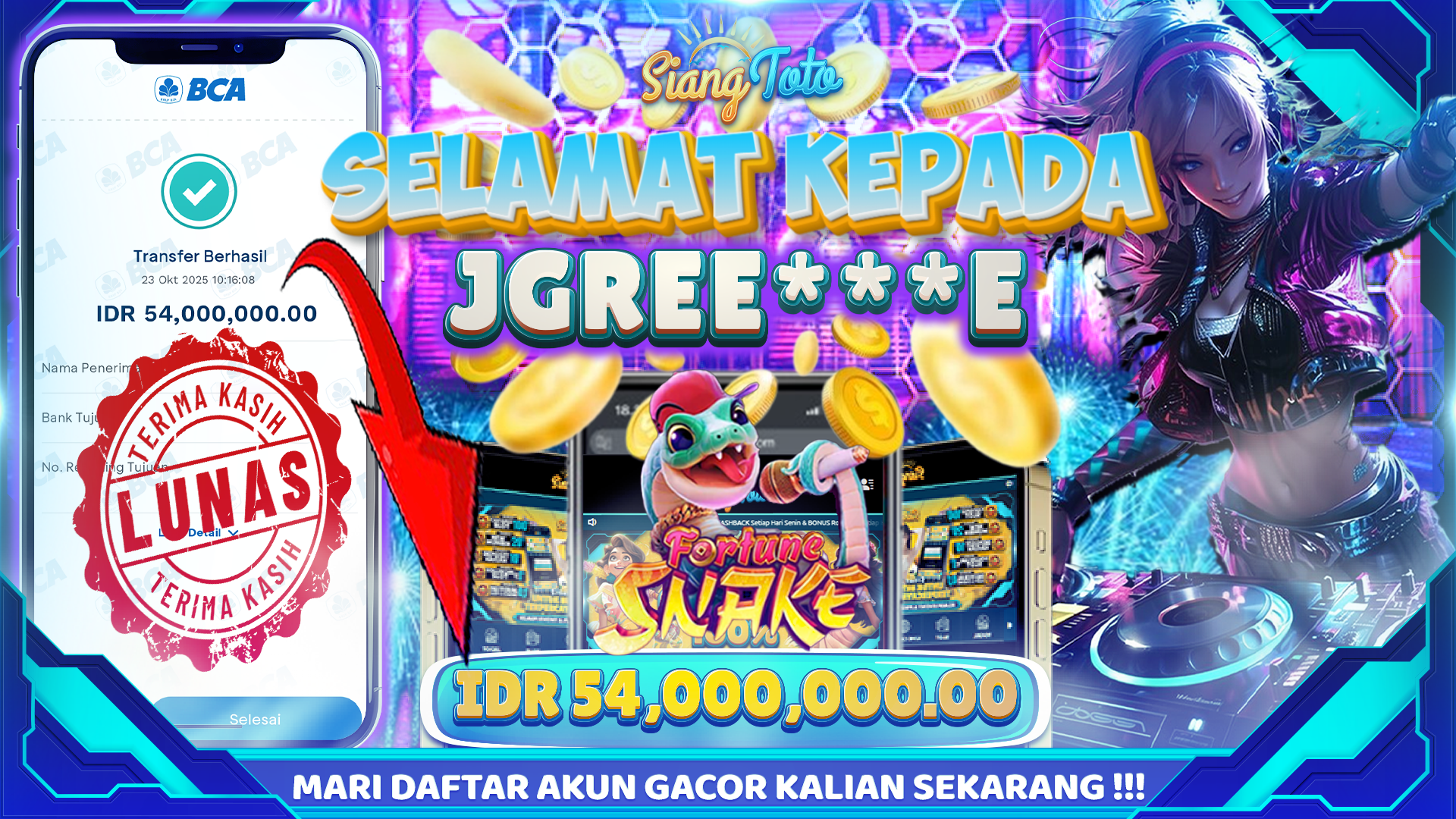 BUKTI JACKPOT SIANGTOTO