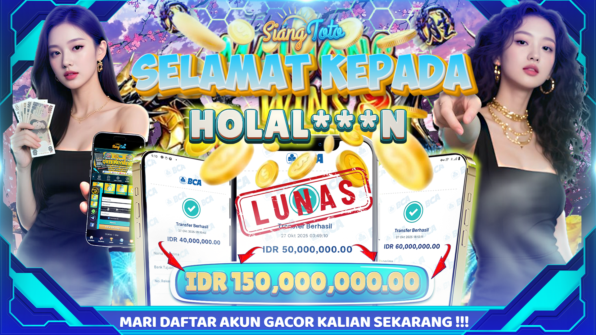 BUKTI MENANG SIANGTOTO