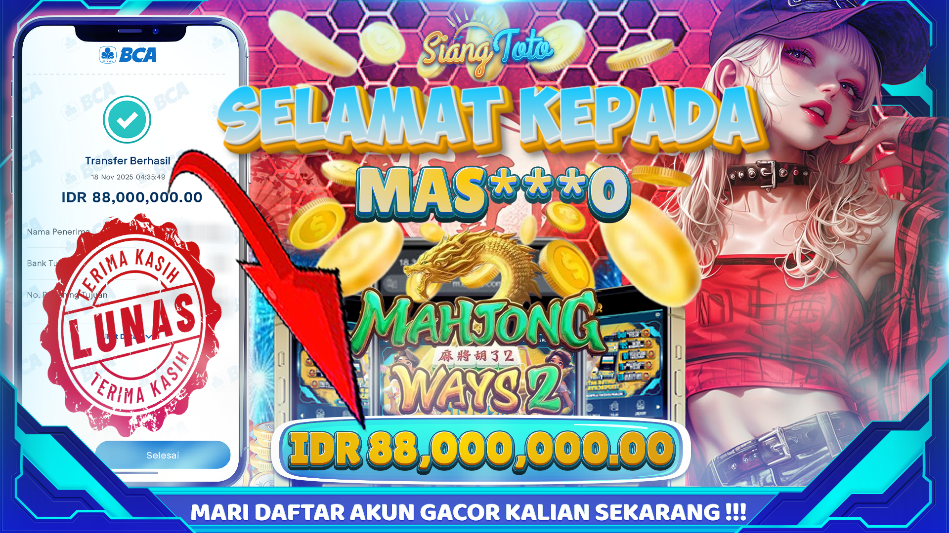 BUKTI JACKPOT SIANGTOTO