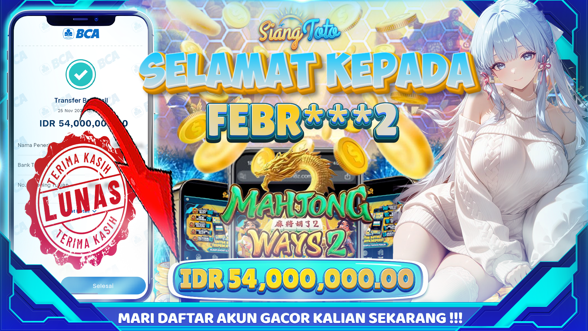 BUKTI JACKPOT SIANGTOTO