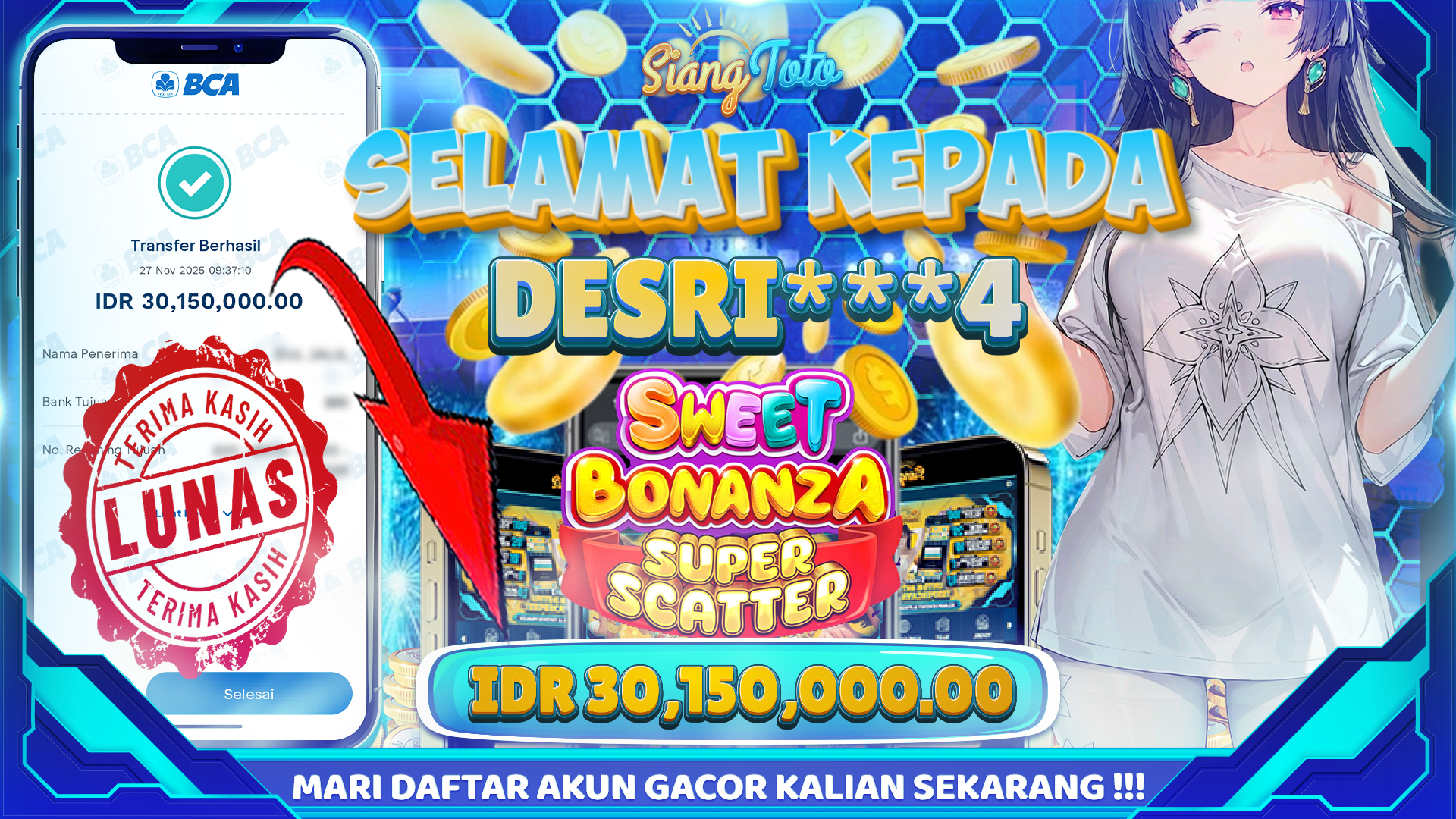 BUKTI JACKPOT SIANGTOTO