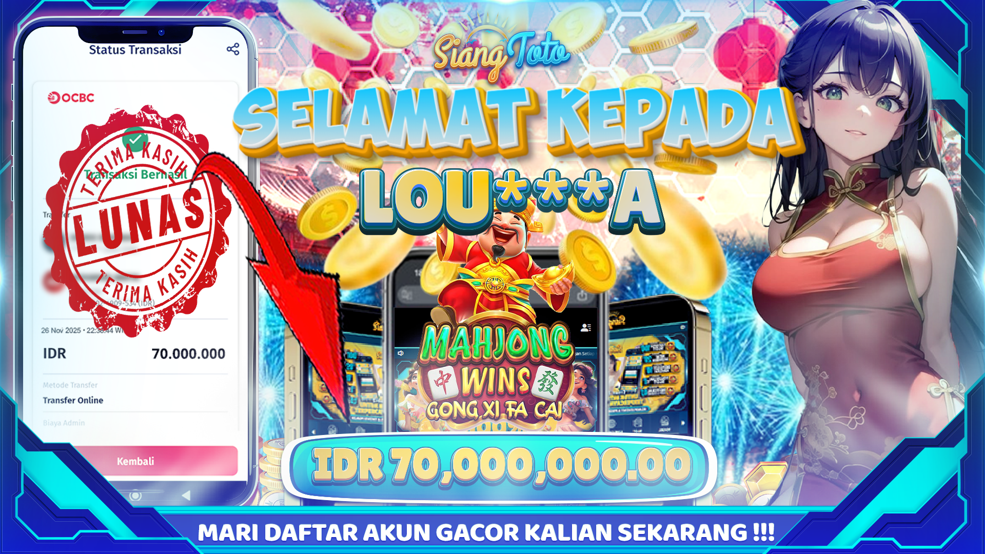 BUKTI JACKPOT SIANGTOTO