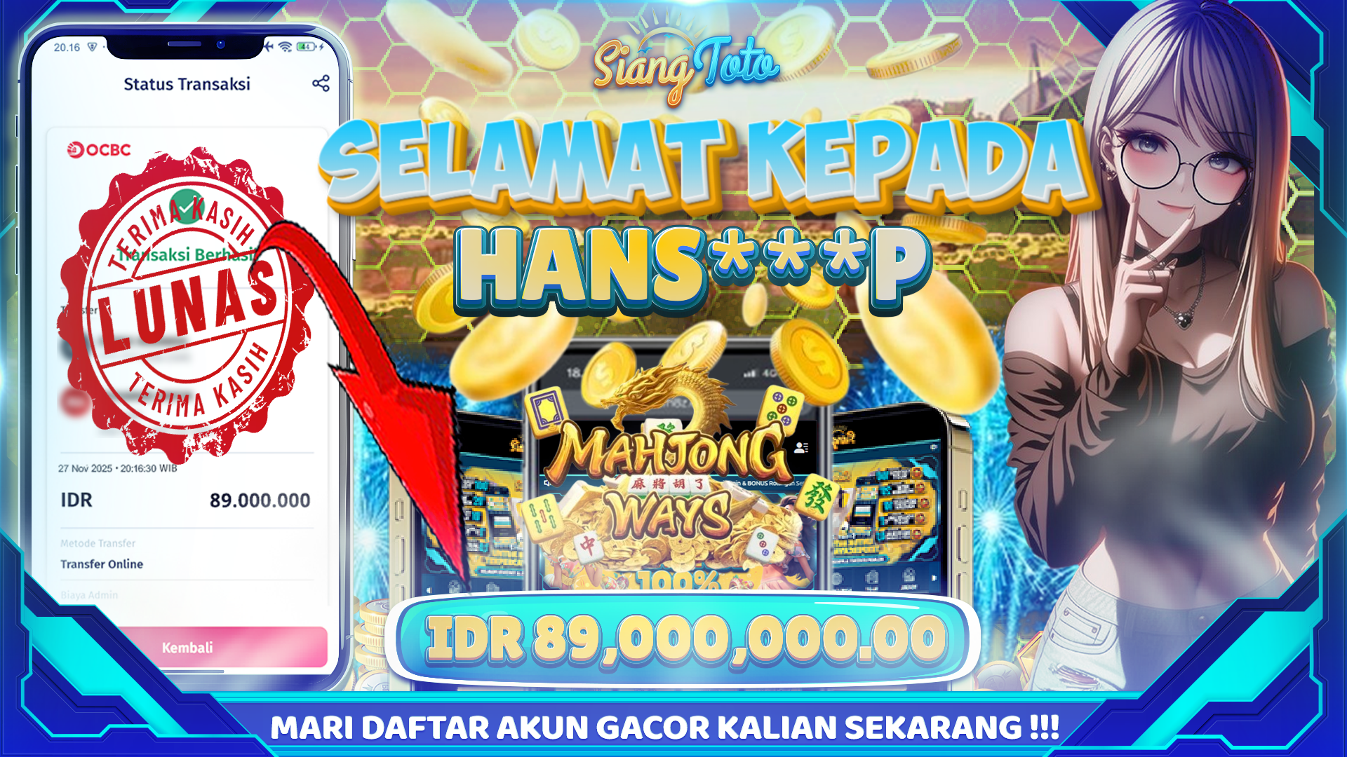 BUKTI JACKPOT SIANGTOTO