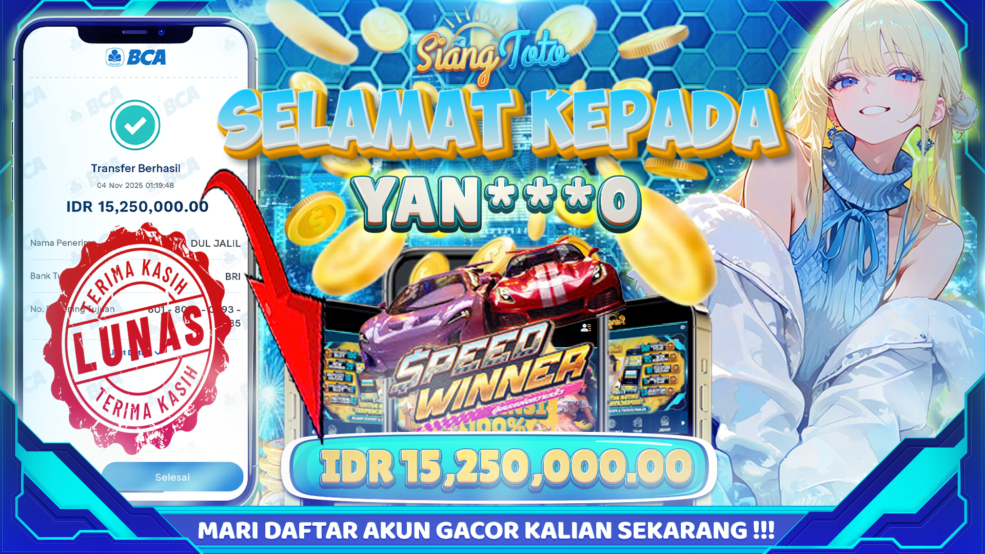 BUKTI JACKPOT SIANGTOTO