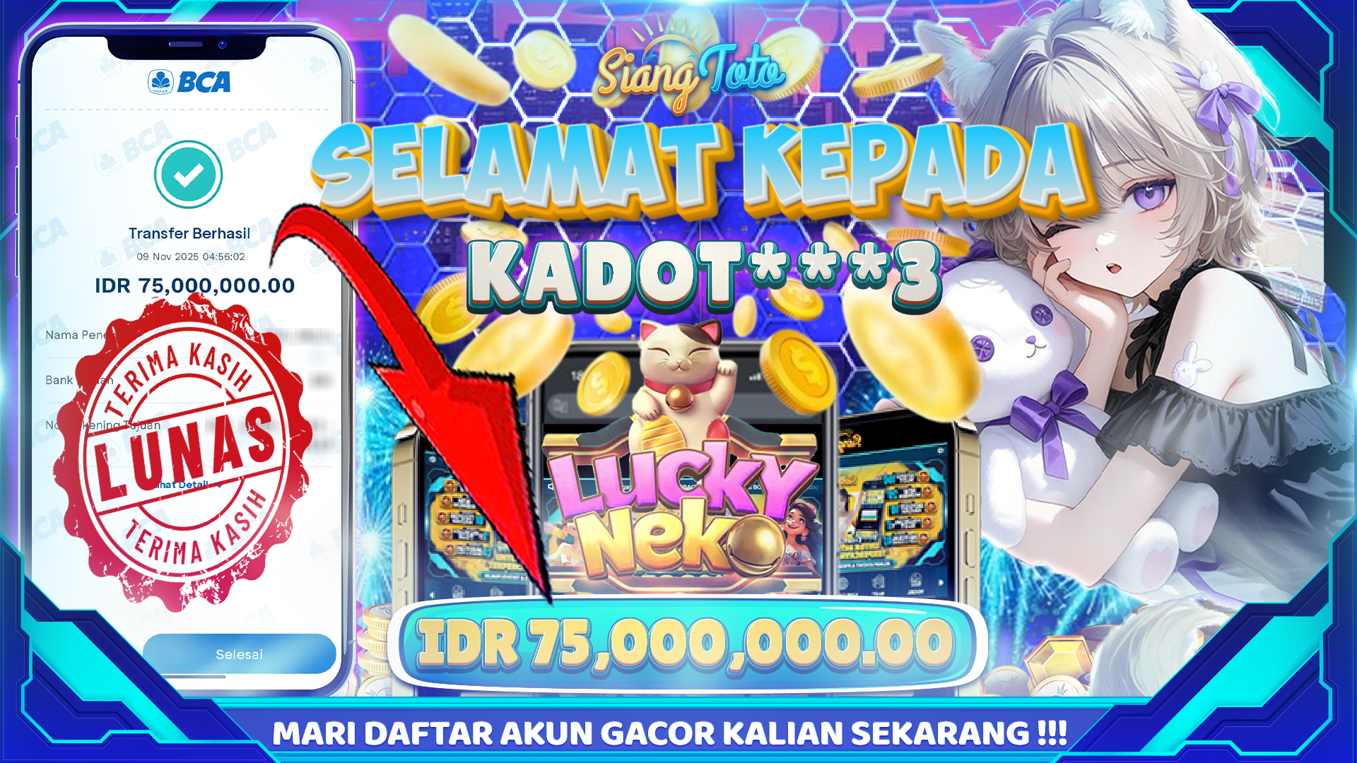 BUKTI JACKPOT SIANGTOTO