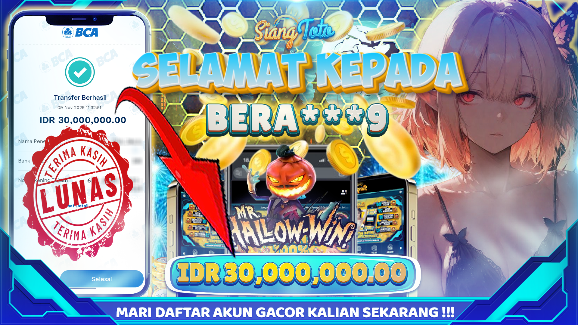 BUKTI JACKPOT SIANGTOTO