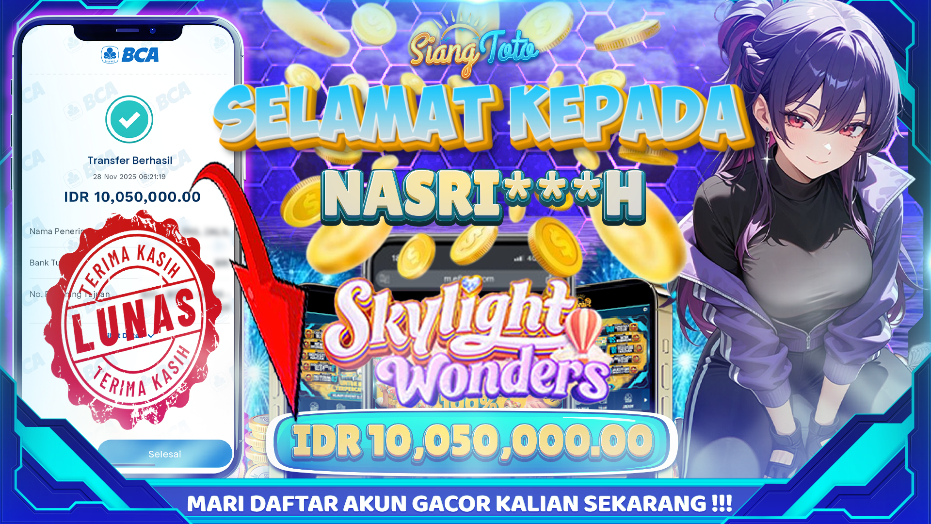 BUKTI JACKPOT SIANGTOTO