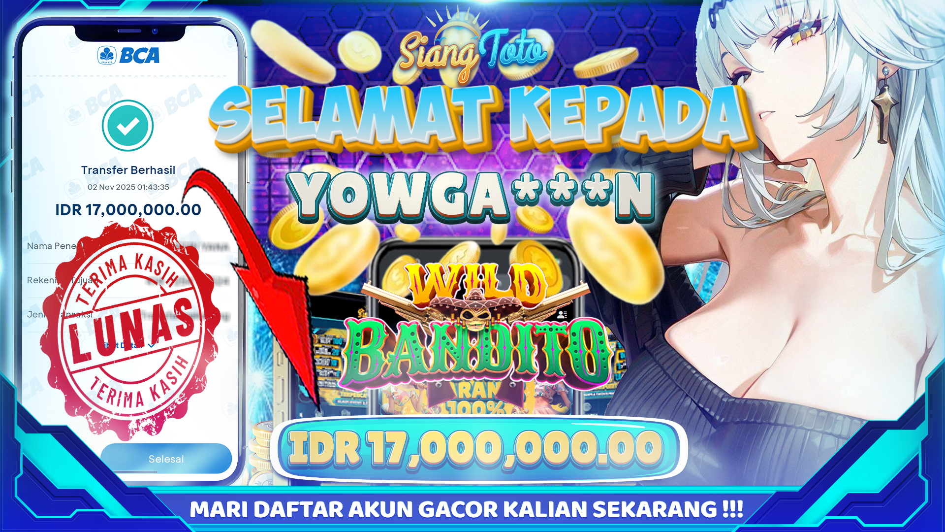 BUKTI JACKPOT SIANGTOTO