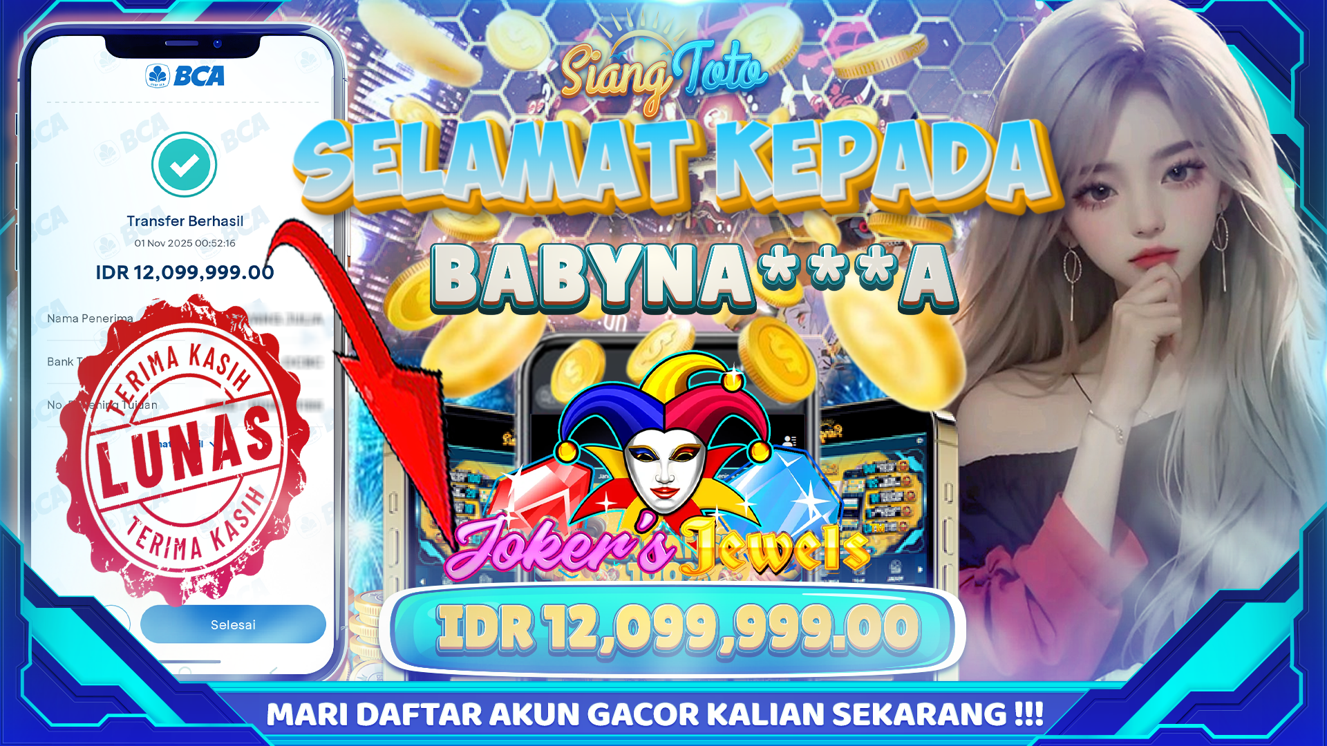 BUKTI  JACKPOT SIANGTOTO