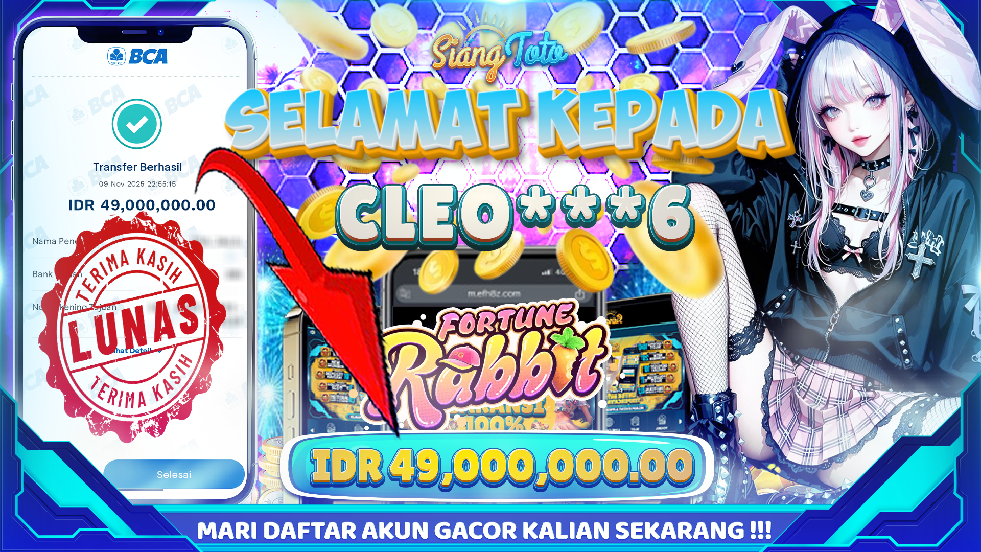 BUKTI JACKPOT SIANGTOTO