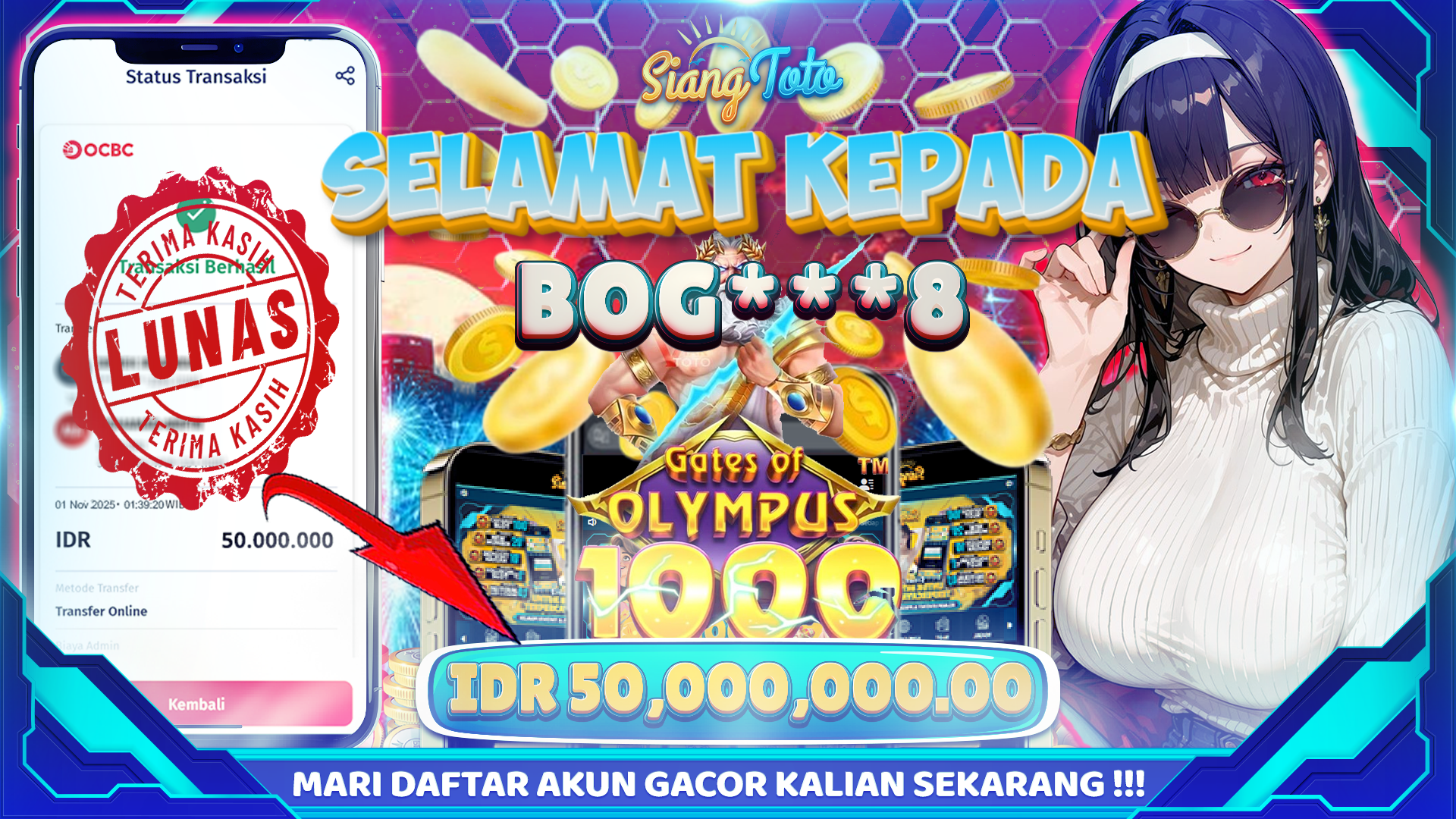 BUKTI JACKPOT SIANGTOTO