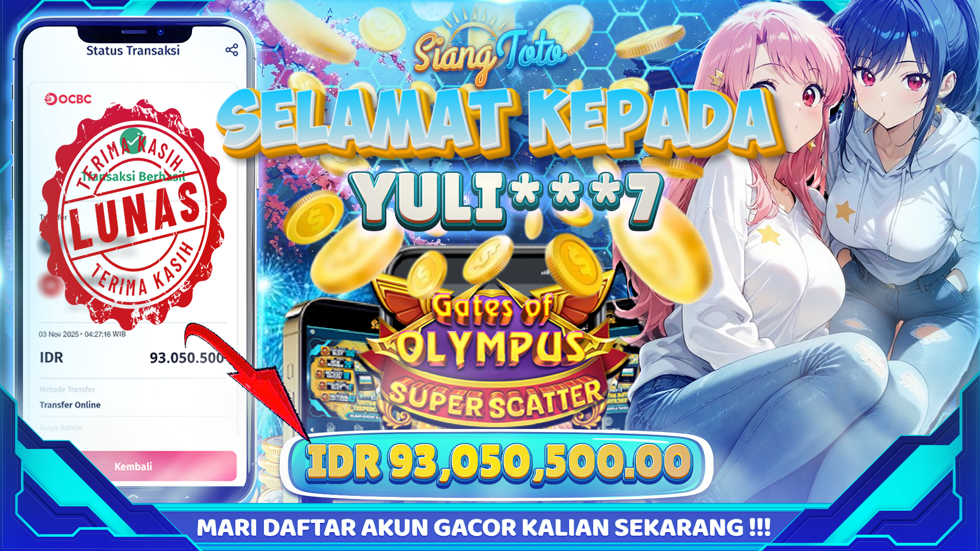 BUKTI JACKPOT SIANGTOTO