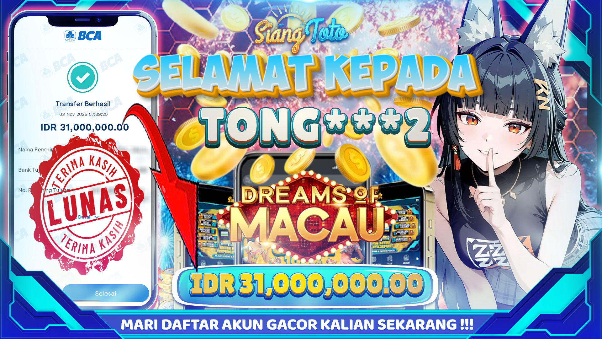 BUKTI JACKPOT SIANGTOTO