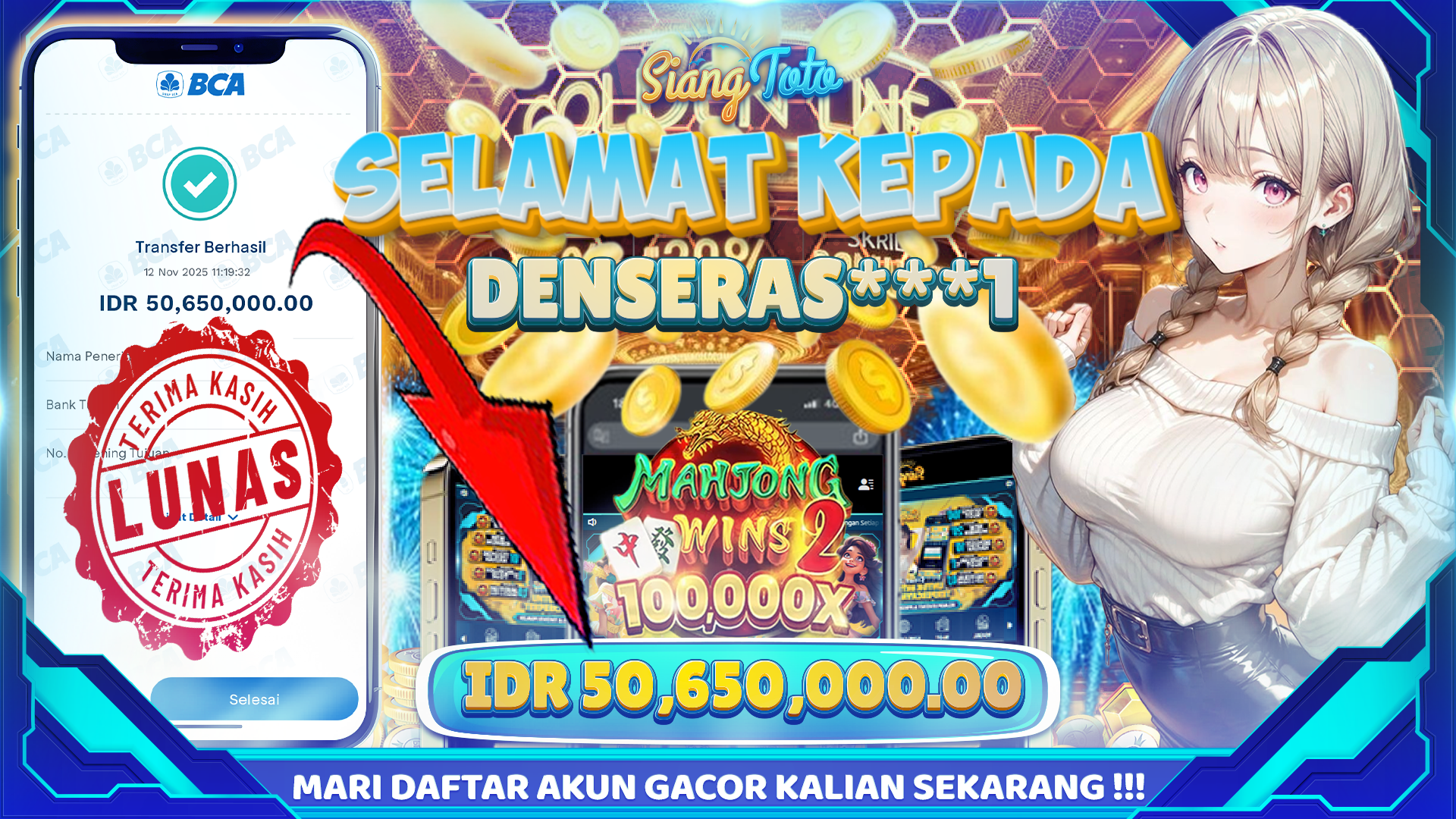 BUKTI JACKPOT SIANGTOTO