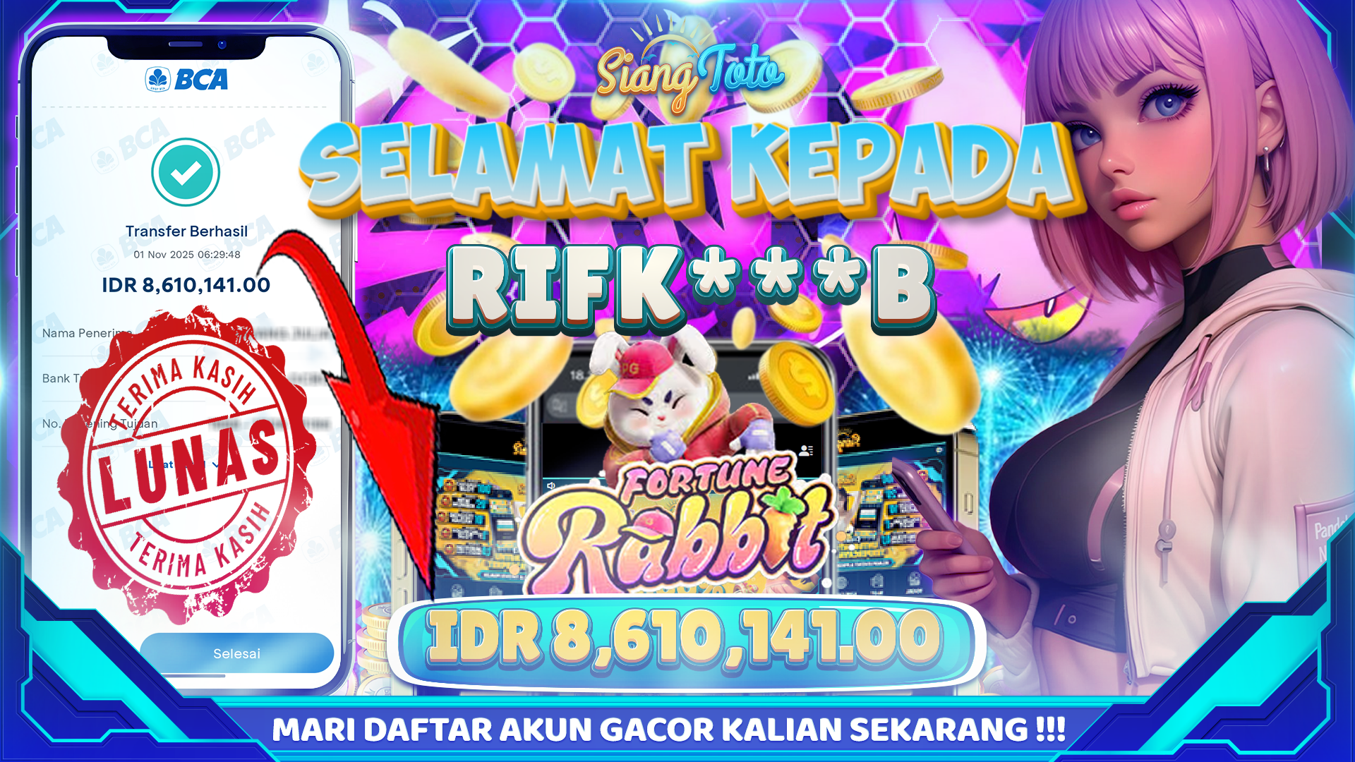 BUKTI JACKPOT SIANGTOTO