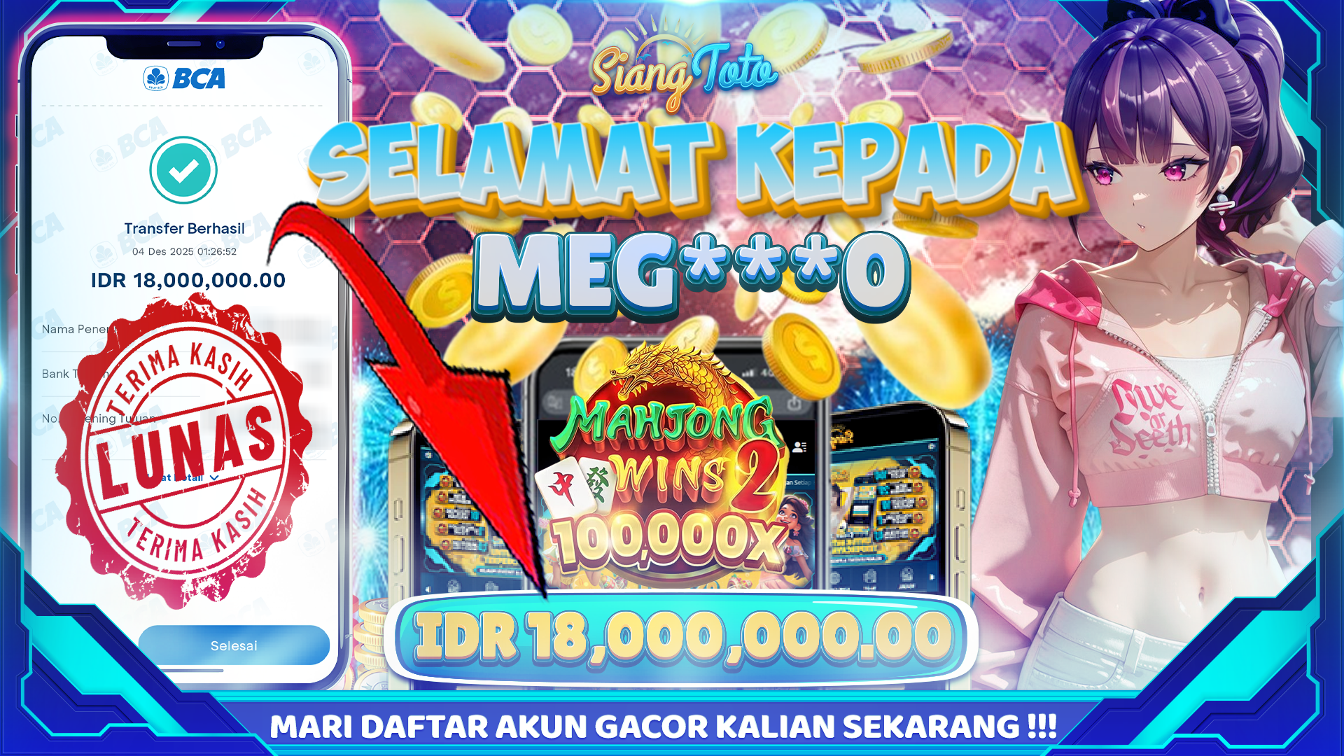 BUKTI JACKPOT SIANGTOTO