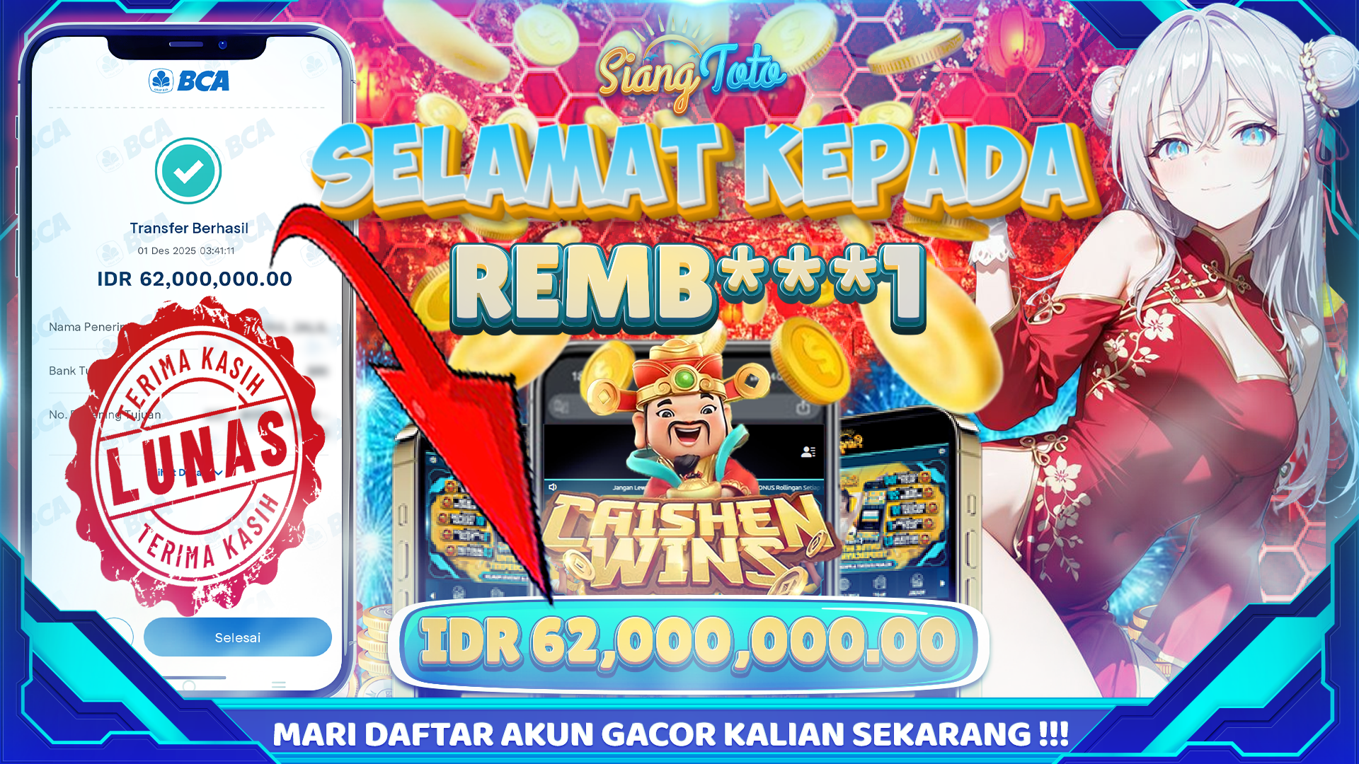 BUKTI JACKPOT SIANGTOTO