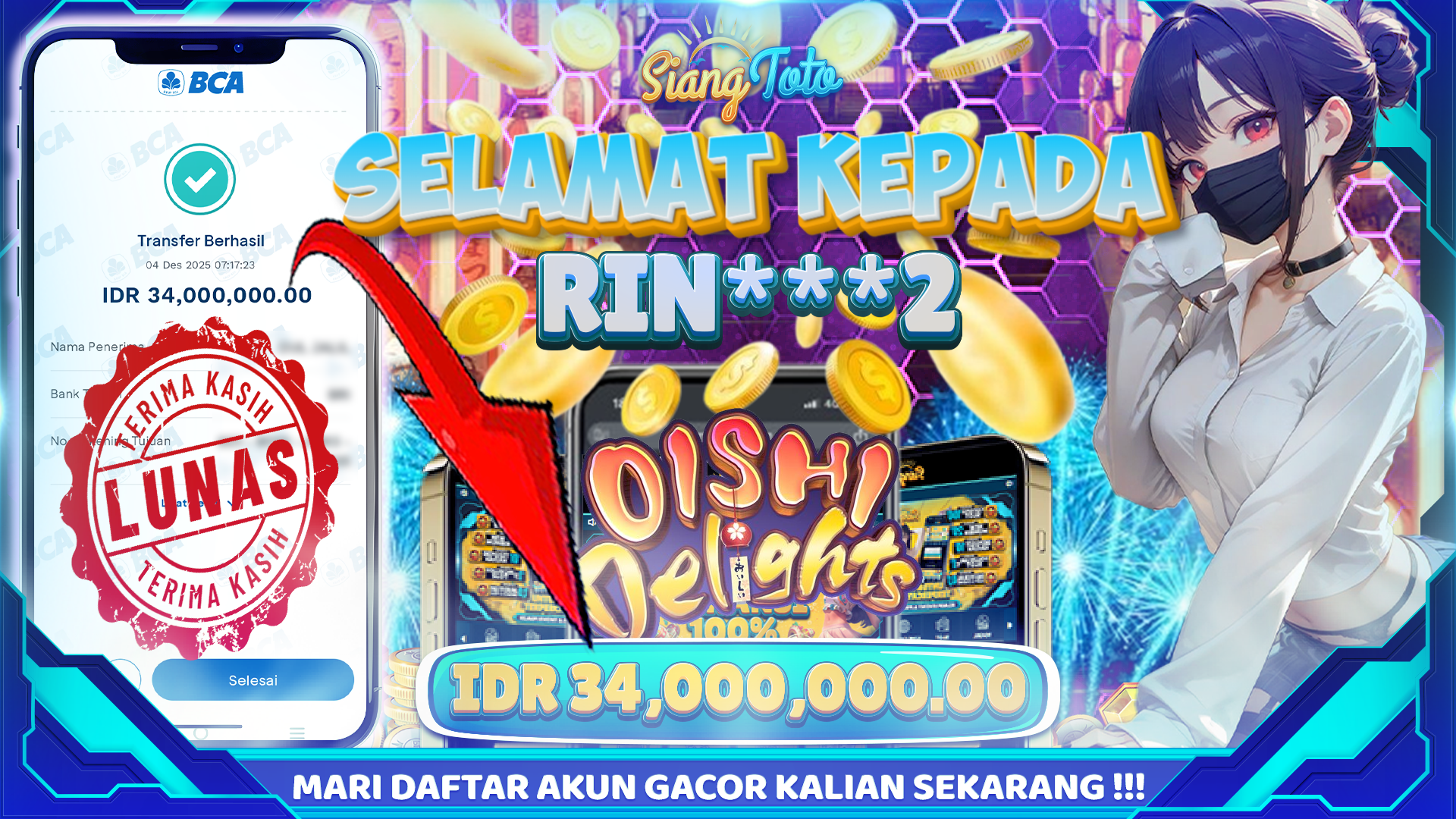 BUKTI JACKPOT SIANGTOTO