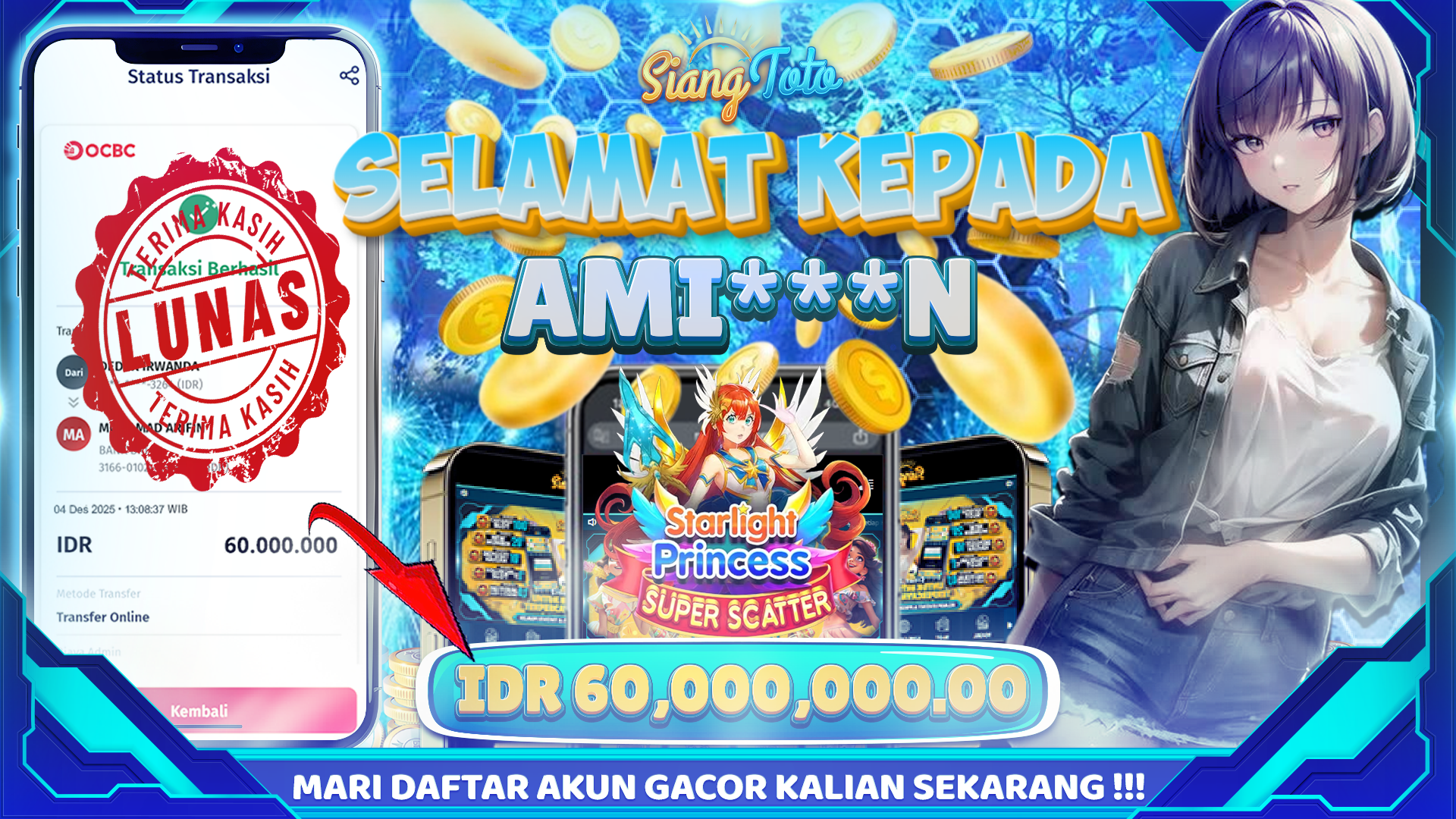 BUKTI JACKPOT SIANGTOTO