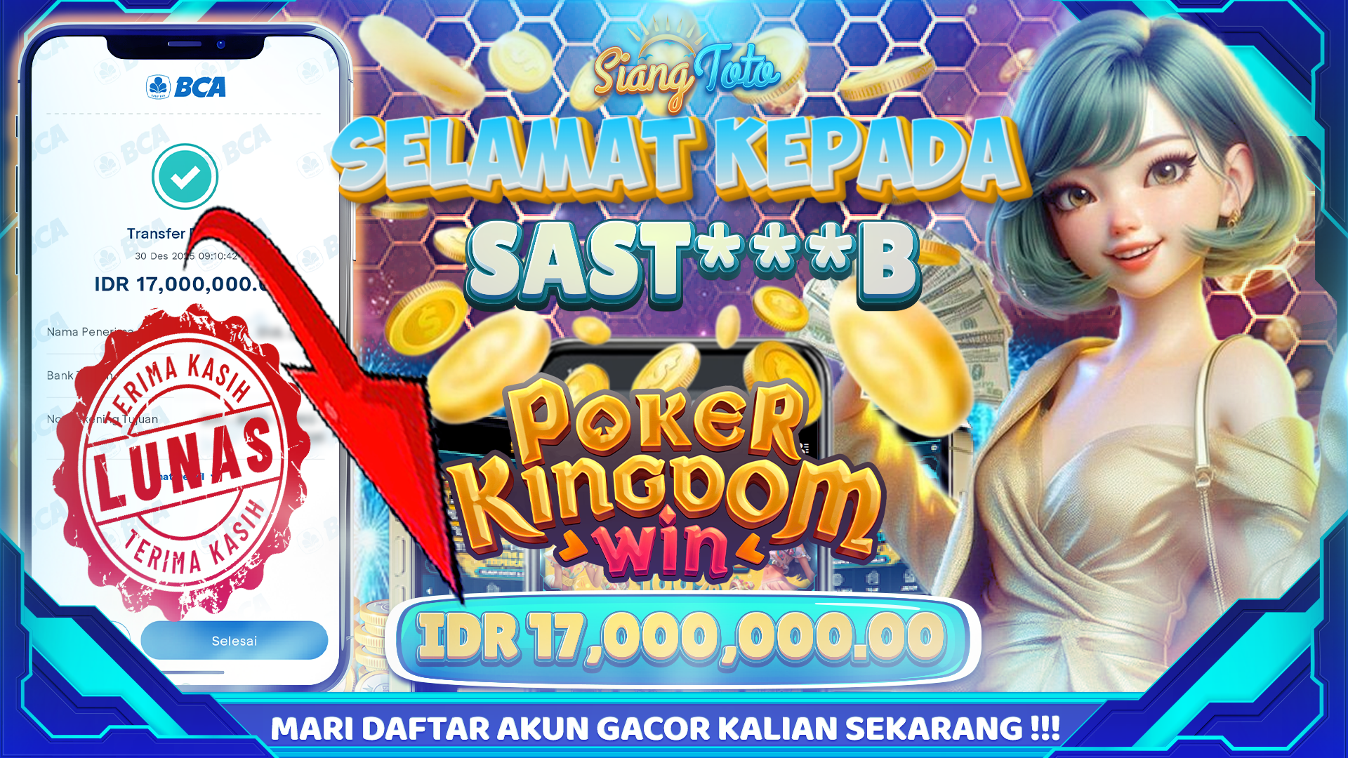 BUKTI JACKPOT SIANGTOTOT
