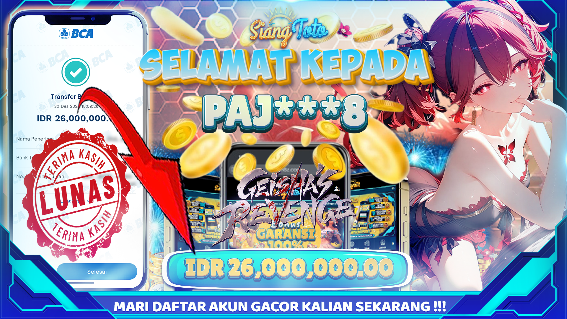 BUKTI JACKPOT SIANGTOTO