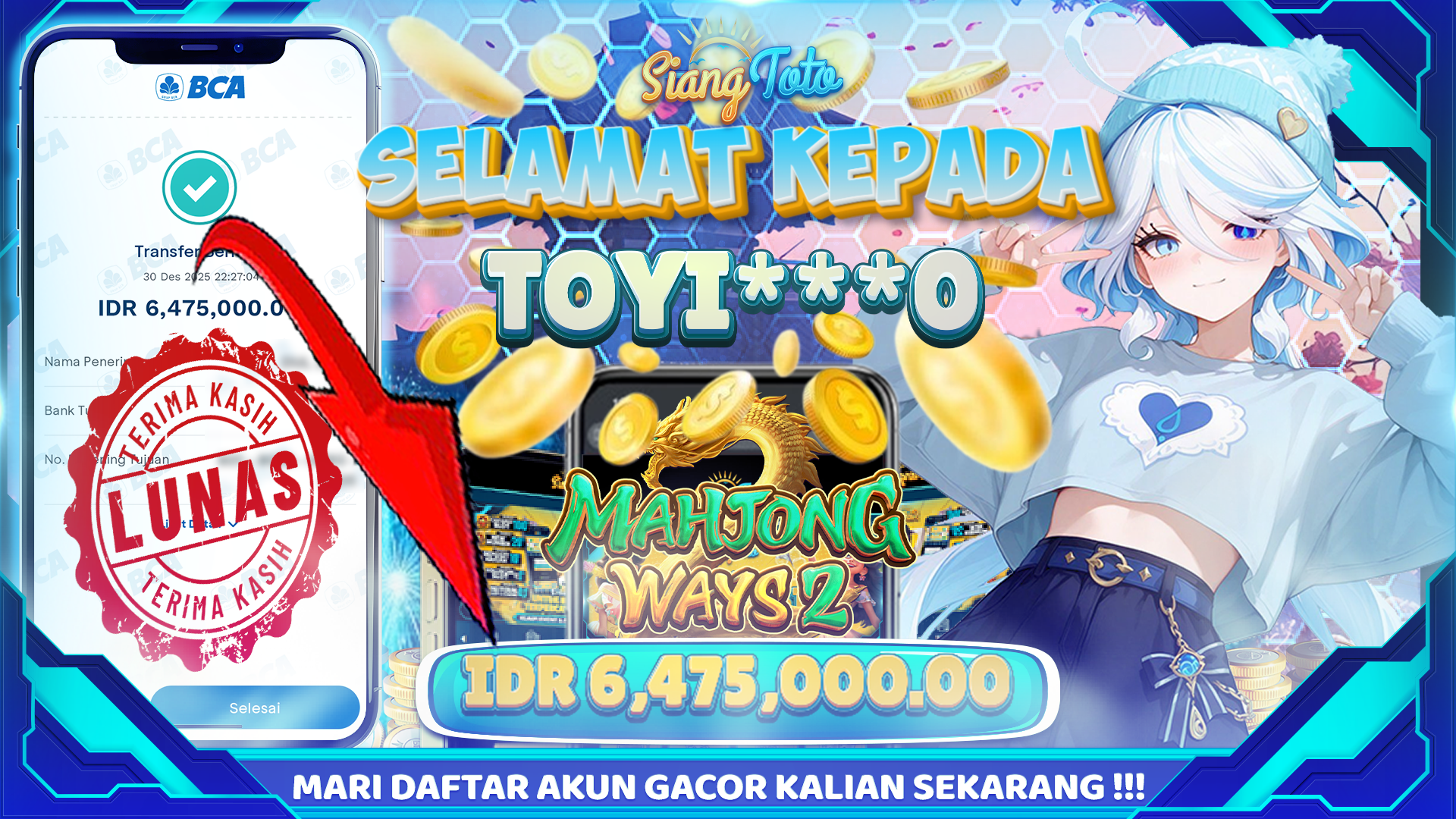 BUKTI JACKPOT SIANGTOTO