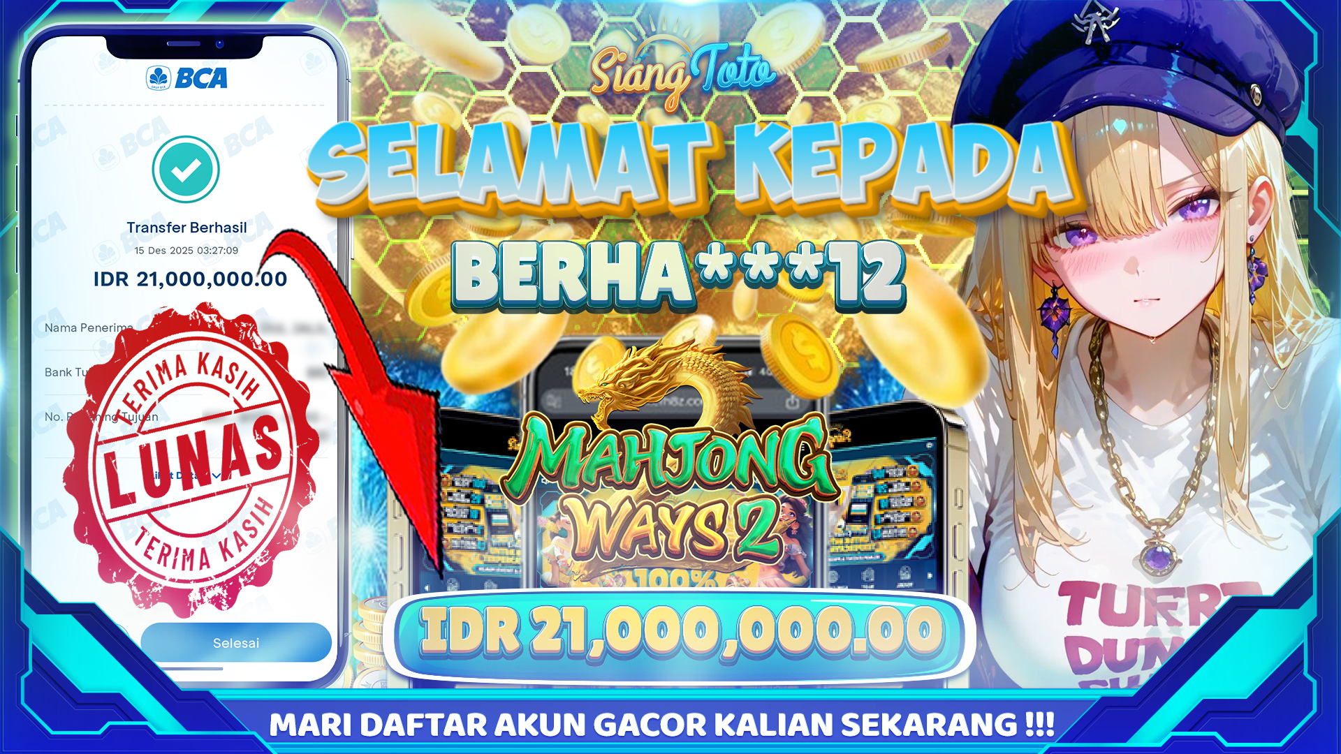 BUKTI JACKPOT SIANGTOTO