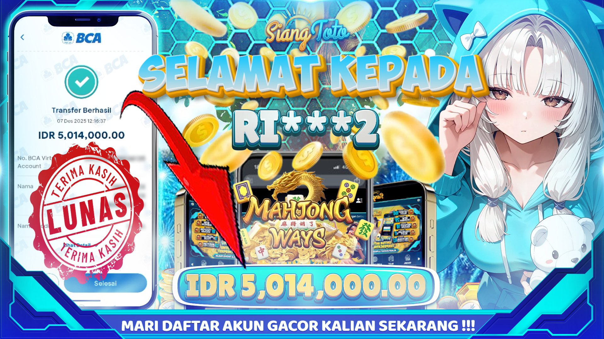 BUKTI JACKPOT SIANGTOTO