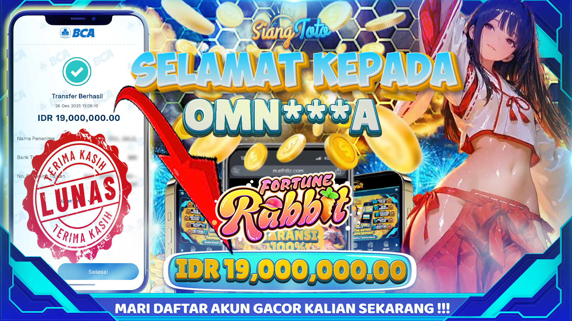 BUKTI JACKPOT SIANGTOTO