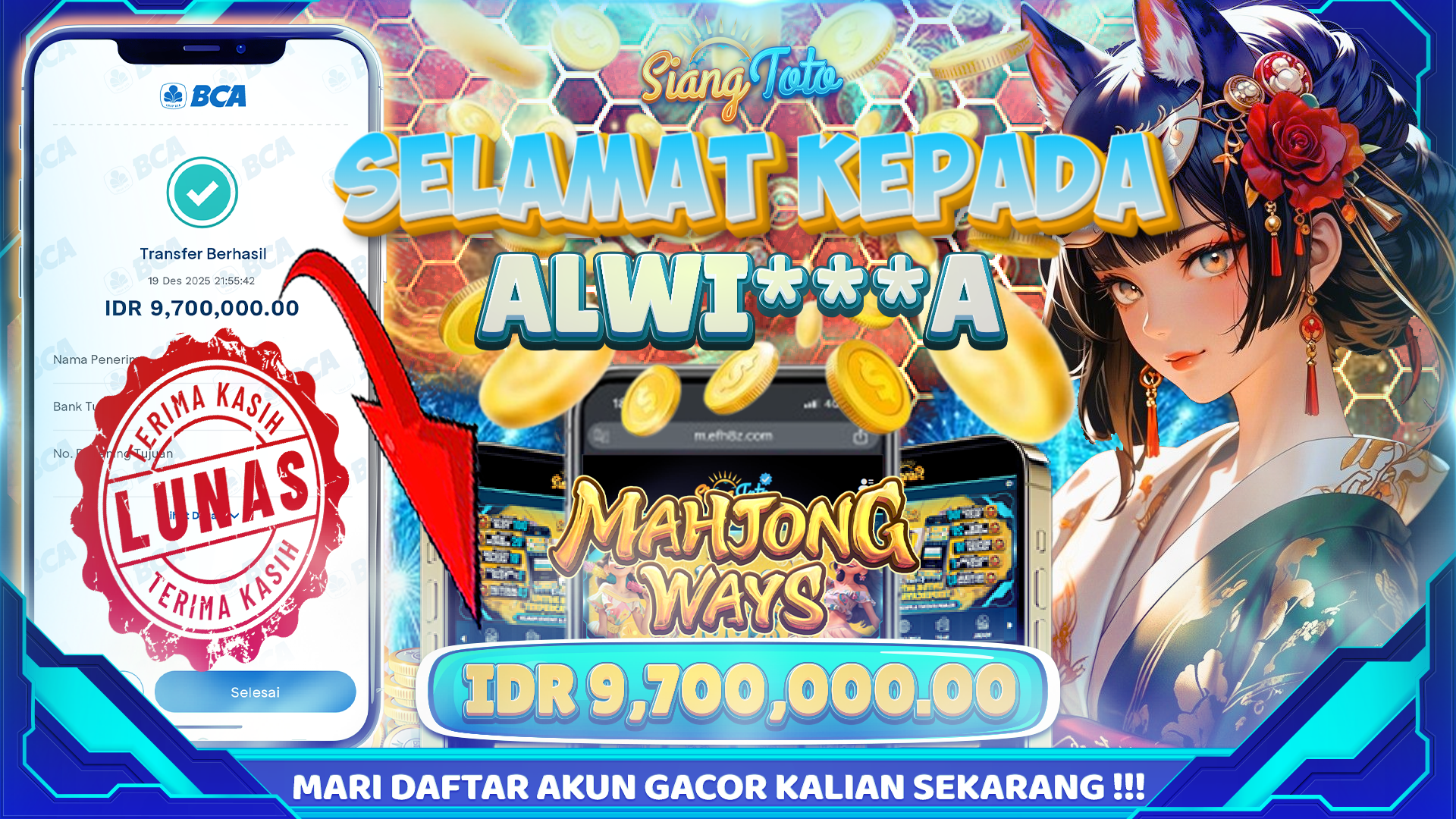 BUKTI JACKPOT SIANGTOTO