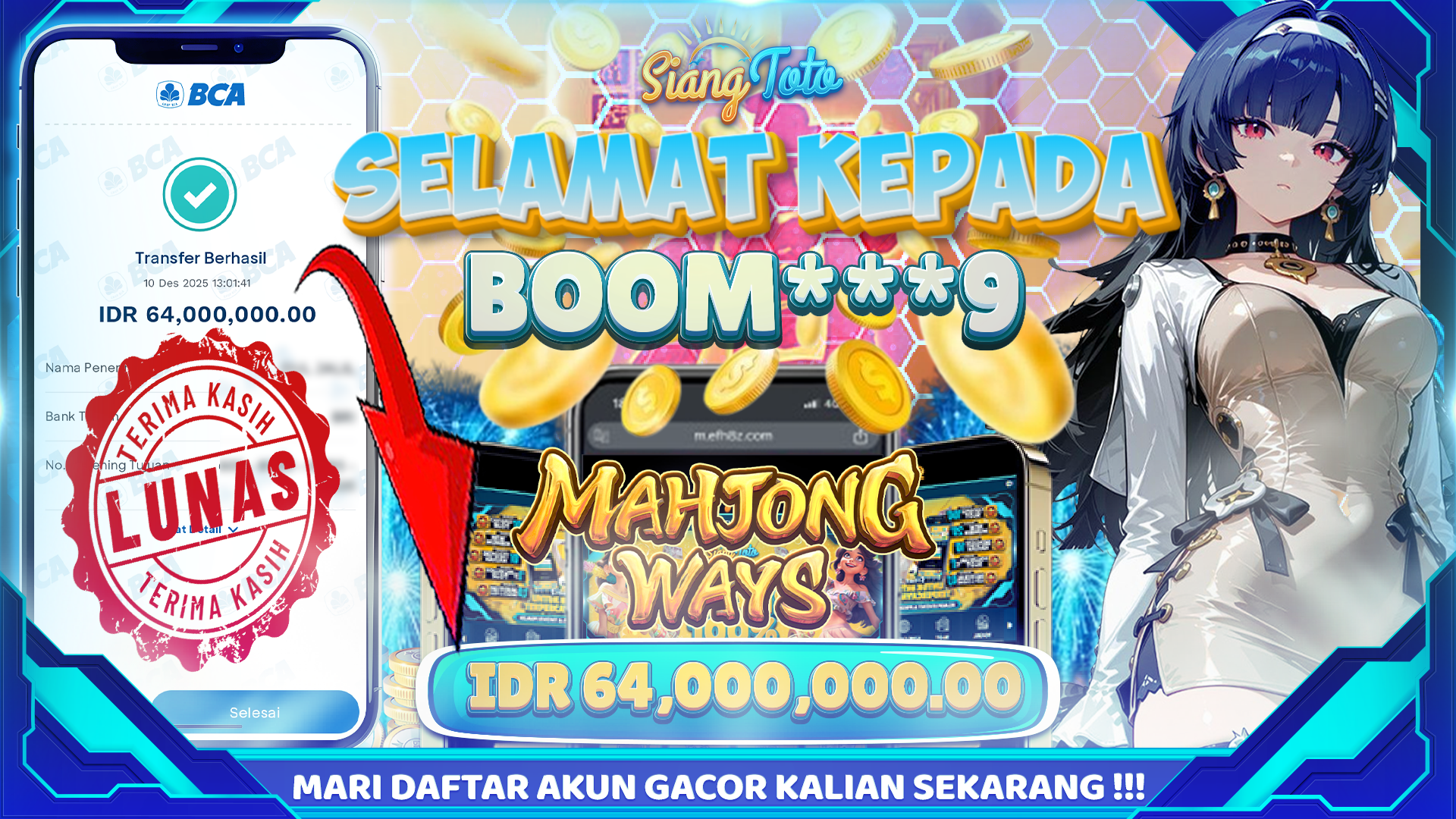 BUKTI JACKPOT SIANGTOTO