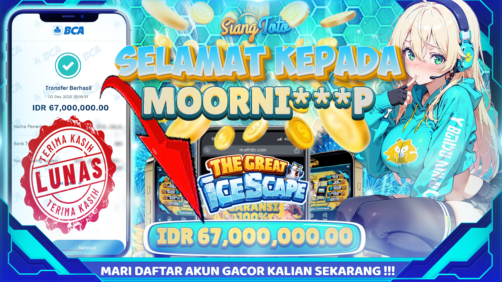 BUKTI JACKPOT SIANGTOTO