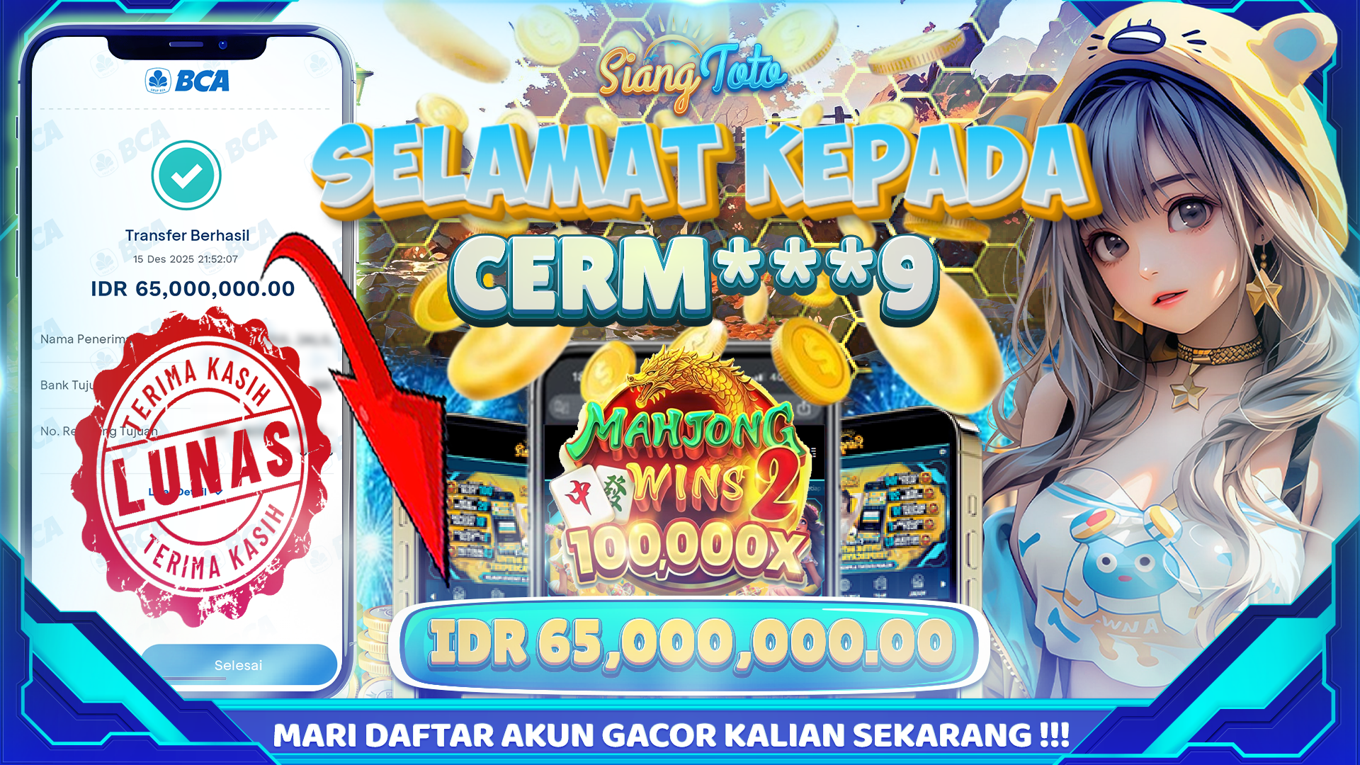 BUKTI JACKPOT SIANGTOTO