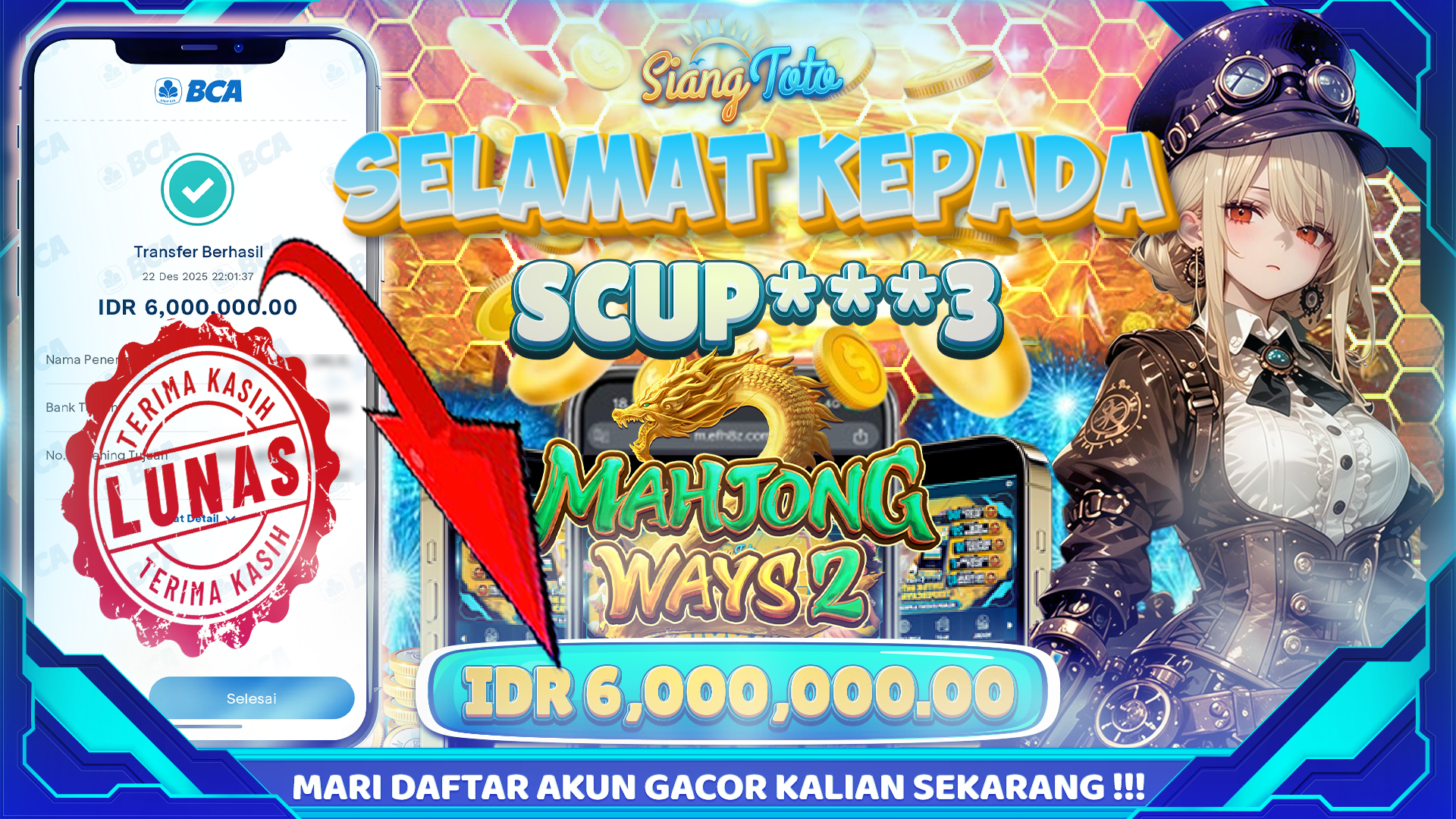 BUKTI JACKPOT SIANGTOTO