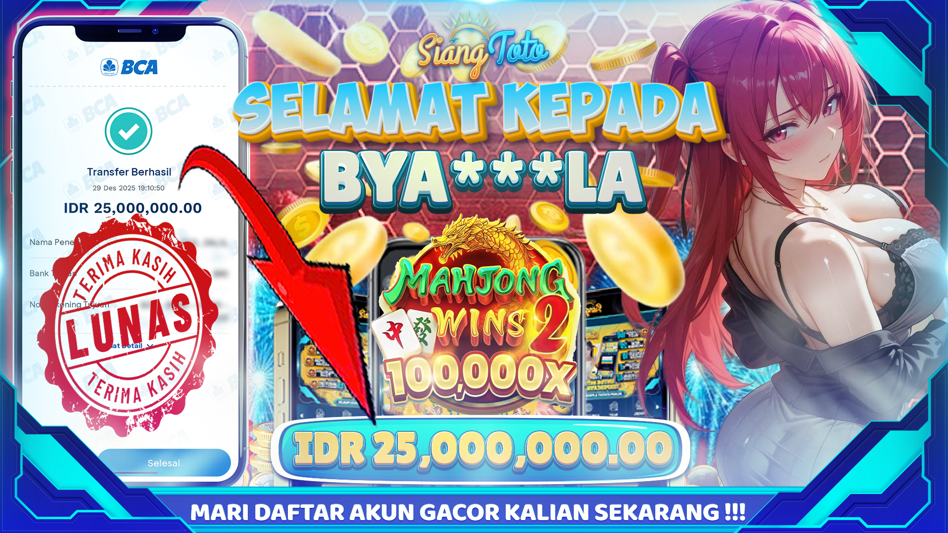 BUKTI JACKPOT SIANGTOTO