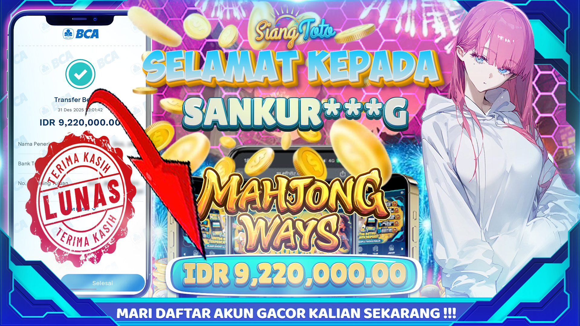 BUKTI JACKPOT SIANGTOTO