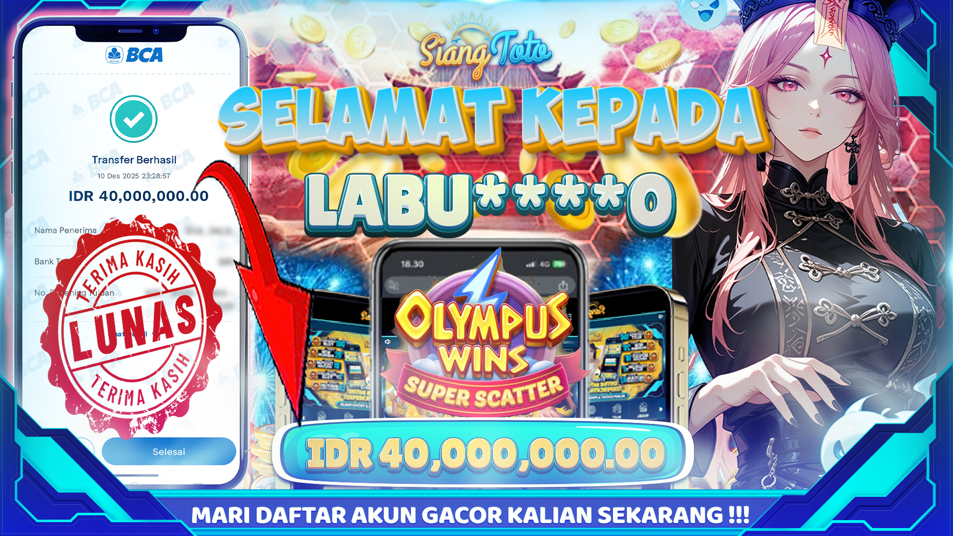 BUKTI JACKPOT SIANGTOTO