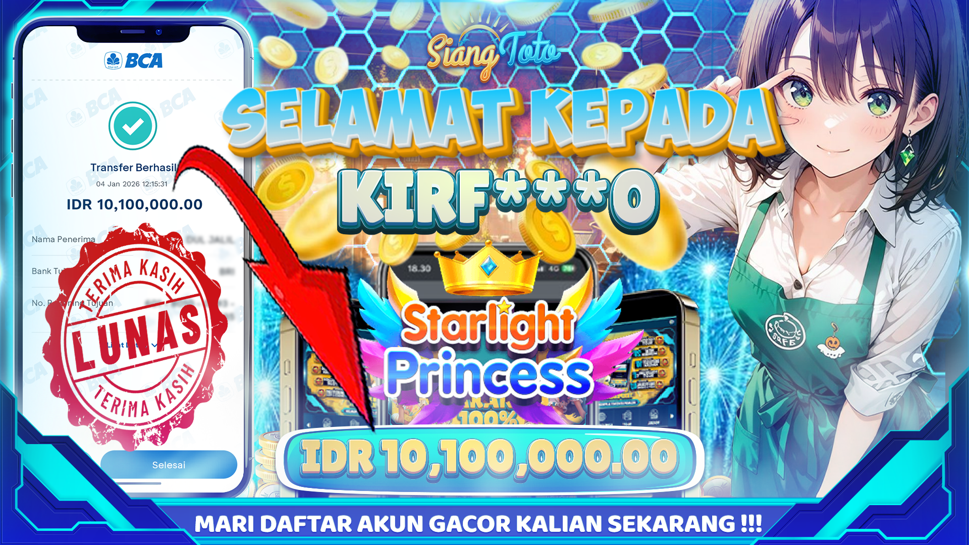 BUKTI JACKPOT SIANGTOTO