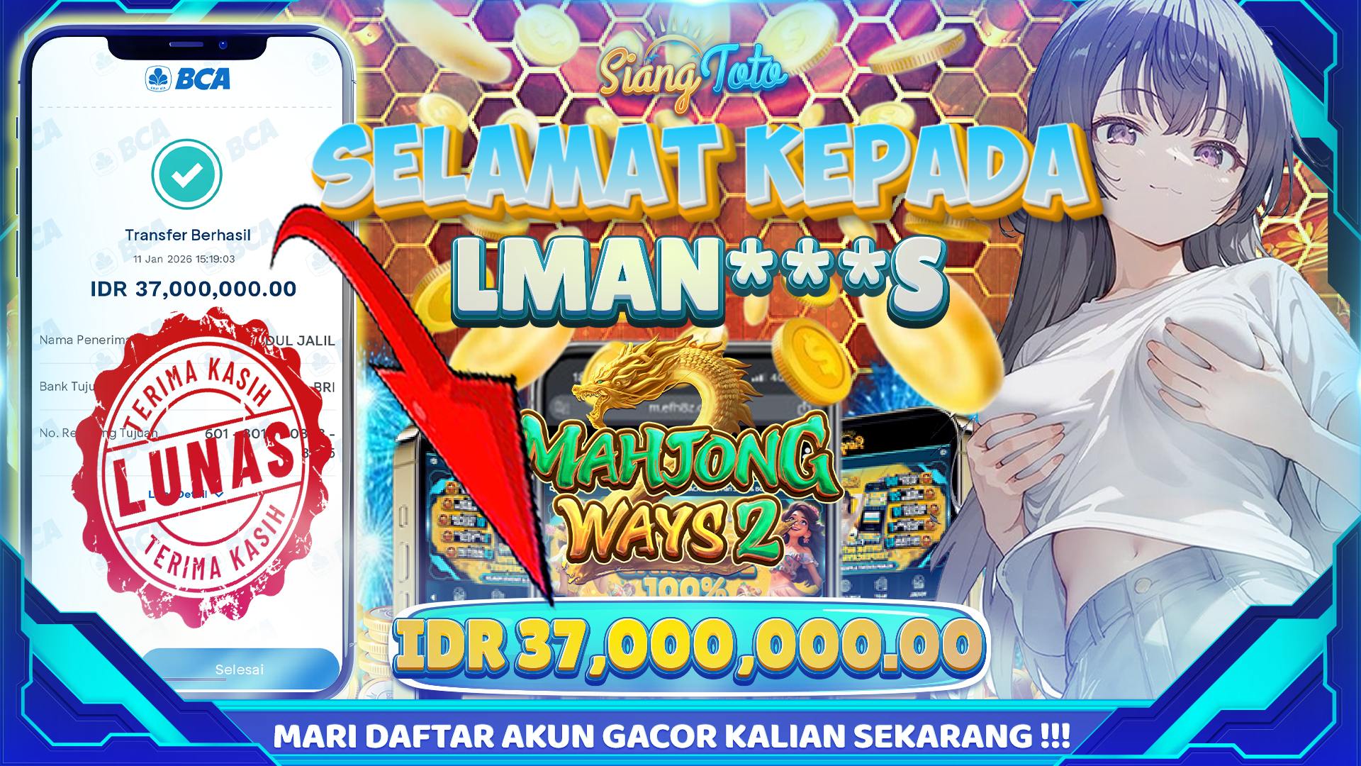 BUKTI JACKPOT SIANGTOTO