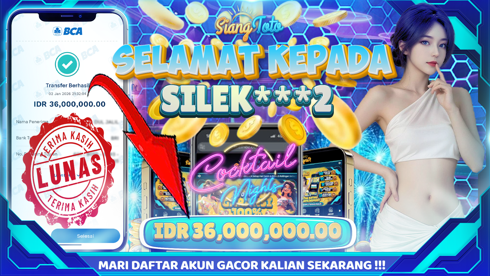 BUKTI JACKPOT SIANGTOTO